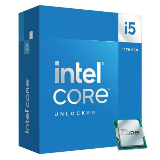 CPU|INTEL|Desktop|Core i5|i5-14500|Raptor Lake|2600 MHz|Cores 14|24MB|Socket LGA1700|65 Watts|GPU UHD 770|BOX|BX8071514500SRN3T CPU|INTEL|Desktop|Core i5|i5-14500|Raptor Lake|2600 MHz|Cores 14|24MB|Socket LGA1700|65 Watts|GPU UHD 770|BOX|BX8071514500SRN3T