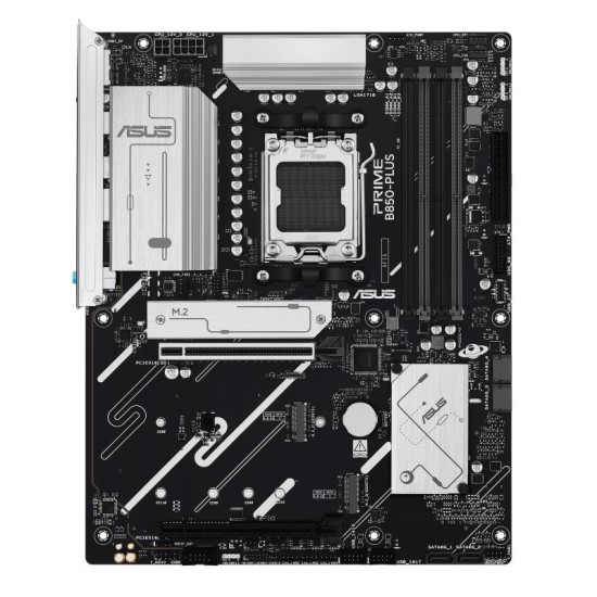 Mainboard|ASUS|AMD B850|SAM5|ATX|Memory DDR5|Memory slots 4|1xPCI-Express 4.0 16x|1xPCI-Express 5.0 16x|3xM.2|1xHDMI|1xDisplayPort|2xUSB 2.0|5xUSB 3.2|1xUSB-C|1xRJ45|3xAudio port|PRIMEB850-PLUS Mainboard|ASUS|AMD B850|SAM5|ATX|Memory DDR5|Memory slots 4|1xPCI-Express 4.0 16x|1xPCI-Express 5.0 16x|3xM.2|1xHDMI|1xDisplayPort|2xUSB 2.0|5xUSB 3.2|1xUSB-C|1xRJ45|3xAudio port|PRIMEB850-PLUS