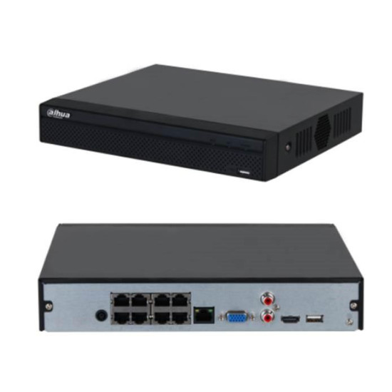 NET VIDEO RECORDER 8CH 8POE/NVR2108HS-8P-4KS3 DAHUA NET VIDEO RECORDER 8CH 8POE/NVR2108HS-8P-4KS3 DAHUA