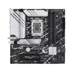 Mainboard|ASUS|Intel B760 Express|LGA1700|Micro-ATX|Memory DDR4|Memory slots 4|3xPCI-Express 4.0 16x|2xM.2|2xHDMI|1xDisplayPort|4xUSB 2.0|2xUSB 3.2|1xPS/2|1xRJ45|3xAudio port|PRIMEB760M-AWIFID4