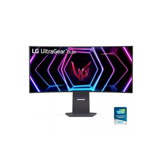 Monitor|LG|39GS95QE-B|39"|Gaming/Curved/21 : 9|Panel OLED|3440x1440|21:9|240Hz|Matte|0.03 ms|Swivel|Height adjustable|Tilt|Colour Black|39GS95QE-B