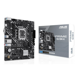 Mainboard|ASUS|Intel H610|LGA1700|Micro-ATX|Memory DDR5|Memory slots 2|1xPCI-Express 3.0 1x|1xPCI-Express 4.0 16x|1xM.2|1x15pin D-sub|1xHDMI|4xUSB 2.0|2xUSB 3.2|1xPS/2|1xRJ45|3xAudio port|PRIMEH610M-K
