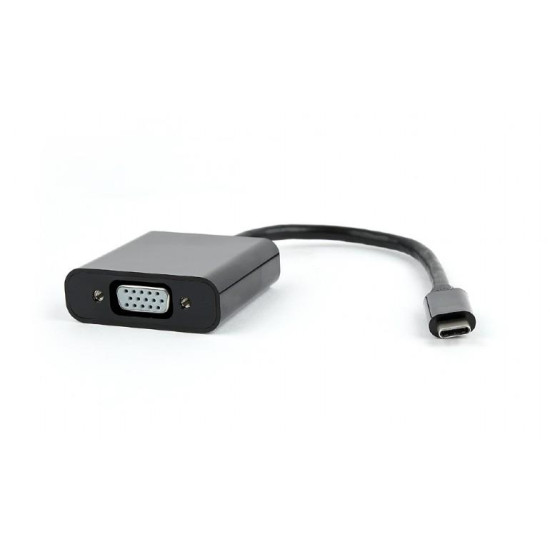 I/O ADAPTER USB-C TO VGA/BLIST/AB-CM-VGAF-01 GEMBIRD I/O ADAPTER USB-C TO VGA/BLIST/AB-CM-VGAF-01 GEMBIRD