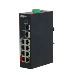 Switch|DAHUA|PFS3110-8ET-96-V2|PoE ports 8|96 Watts|DH-PFS3110-8ET-96-V2