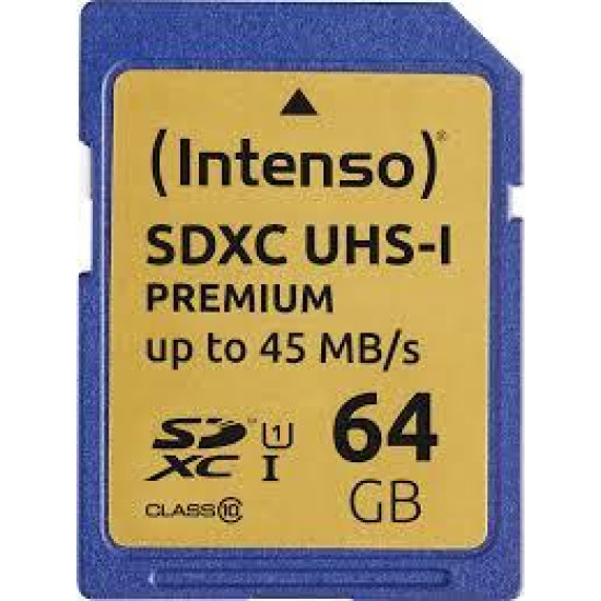 MEMORY SDXC 64GB UHS-I/3421490 INTENSO MEMORY SDXC 64GB UHS-I/3421490 INTENSO