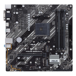 Mainboard|ASUS|AMD B550|SAM4|MicroATX|2xPCI-Express 3.0 1x|2xM.2|1xPCI-Express 4.0 16x|Memory DDR4|Memory slots 4|1x15pin D-sub|1xDVI|1xHDMI|6xUSB 3.2|1xPS/2|1xRJ45|3xAudio port|PRIMEB550M-K
