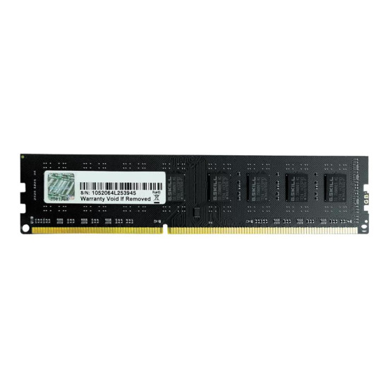 MEMORY DIMM 8GB PC12800 DDR3/F3-1600C11S-8GNT G.SKILL MEMORY DIMM 8GB PC12800 DDR3/F3-1600C11S-8GNT G.SKILL