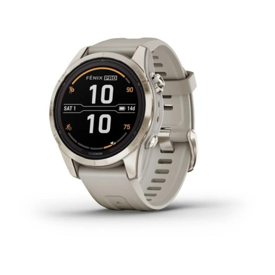SMARTWATCH FENIX 7S PRO SOLAR/SAND/GOLD 010-02776-15 GARMIN SMARTWATCH FENIX 7S PRO SOLAR/SAND/GOLD 010-02776-15 GARMIN