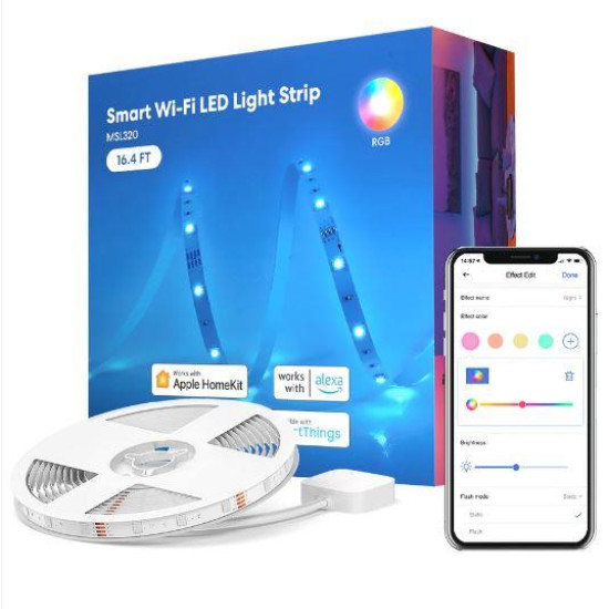 LIGHTSTRIP SMART WI-FI RGB/MSL320HK-EU-10M MEROSS LIGHTSTRIP SMART WI-FI RGB/MSL320HK-EU-10M MEROSS
