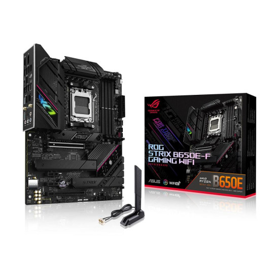 Mainboard|ASUS|AMD B650|SAM5|ATX|Memory DDR5|Memory slots 4|2xPCI-Express 4.0 1x|1xPCI-Express 4.0 16x|1xPCI-Express 5.0 16x|3xM.2|1xHDMI|1xDisplayPort|4xUSB 2.0|6xUSB 3.2|2xUSB-C|1xRJ45|5xAudio port|STRIXB650E-FGAMINGWIFI Mainboard|ASUS|AMD B650|SAM5|ATX|Memory DDR5|Memory slots 4|2xPCI-Express 4.0 1x|1xPCI-Express 4.0 16x|1xPCI-Express 5.0 16x|3xM.2|1xHDMI|1xDisplayPort|4xUSB 2.0|6xUSB 3.2|2xUSB-C|1xRJ45|5xAudio port|STRIXB650E-FGAMINGWIFI