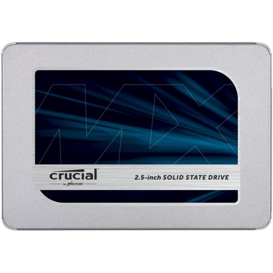 SSD|CRUCIAL|MX500|250GB|SATA 3.0|TLC|Write speed 510 MBytes/sec|Read speed 560 MBytes/sec|2,5"|MTBF 1800000 hours|CT250MX500SSD1