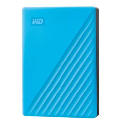External HDD|WESTERN DIGITAL|My Passport|6TB|USB 2.0|USB 3.2|Colour Sky Blue|WDBR9S0060BBL-WESN