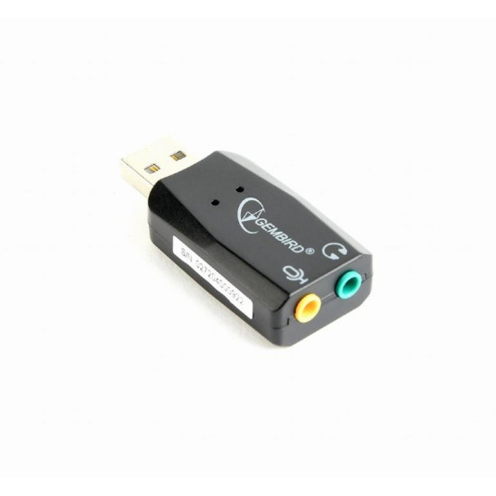 SOUND CARD USB EXT. VIRTUS/PLUS SC-USB2.0-01 GEMBIRD SOUND CARD USB EXT. VIRTUS/PLUS SC-USB2.0-01 GEMBIRD