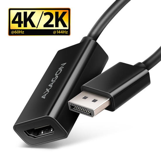 I/O ADAPTER DP TO HDMI/0.15M RVD-HI20N AXAGON I/O ADAPTER DP TO HDMI/0.15M RVD-HI20N AXAGON