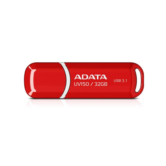 MEMORY DRIVE FLASH USB3.1 32GB/RED AUV150-32G-RRD ADATA MEMORY DRIVE FLASH USB3.1 32GB/RED AUV150-32G-RRD ADATA