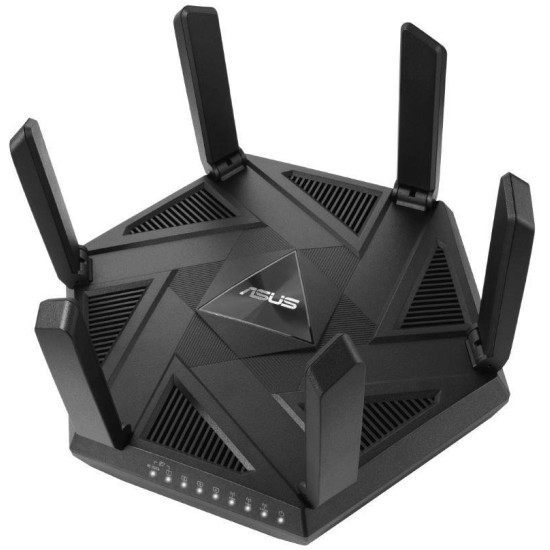Wireless Router|ASUS|Wireless Router|7800 Mbps|Mesh|Wi-Fi 5|Wi-Fi 6|Wi-Fi 6e|IEEE 802.11a|IEEE 802.11b|IEEE 802.11n|USB 3.2|1 WAN|3x10/100/1000M|1x2.5GbE|Number of antennas 6|RT-AXE7800 Wireless Router|ASUS|Wireless Router|7800 Mbps|Mesh|Wi-Fi 5|Wi-Fi 6|Wi-Fi 6e|IEEE 802.11a|IEEE 802.11b|IEEE 802.11n|USB 3.2|1 WAN|3x10/100/1000M|1x2.5GbE|Number of antennas 6|RT-AXE7800