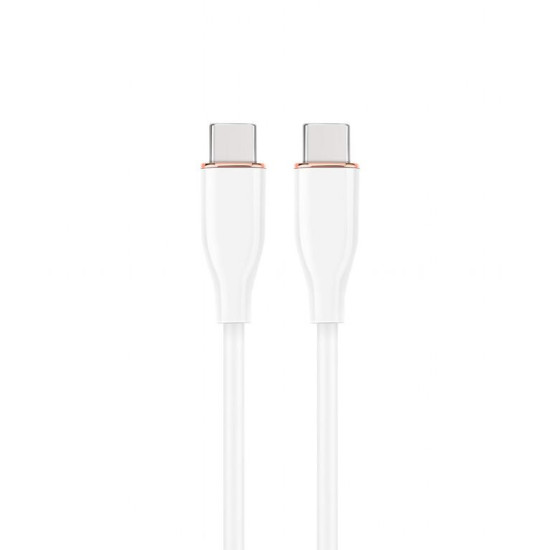 CABLE USB-C 1.5M PREMIUM WHITE/CC-USB2S-CMCM-1.5M-W GEMBIRD CABLE USB-C 1.5M PREMIUM WHITE/CC-USB2S-CMCM-1.5M-W GEMBIRD