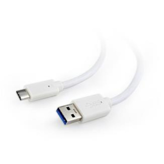 CABLE USB-C TO USB3 1M WHITE/CCP-USB3-AMCM-1M-W GEMBIRD CABLE USB-C TO USB3 1M WHITE/CCP-USB3-AMCM-1M-W GEMBIRD