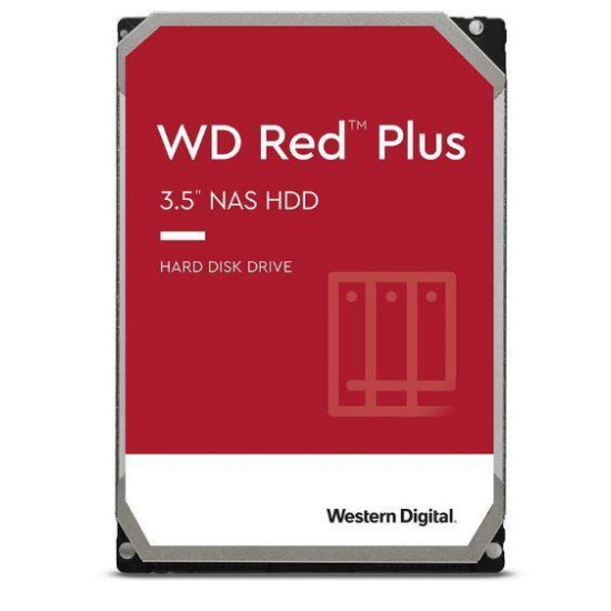 HDD|WESTERN DIGITAL|Red Plus|2TB|SATA|64 MB|5400 rpm|3,5"|WD20EFPX HDD|WESTERN DIGITAL|Red Plus|2TB|SATA|64 MB|5400 rpm|3,5"|WD20EFPX