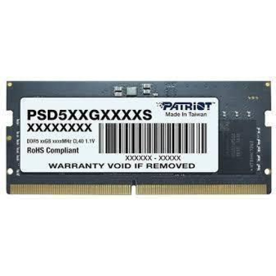 NB MEMORY 16GB DDR5-5600/PSD516G560081S PATRIOT NB MEMORY 16GB DDR5-5600/PSD516G560081S PATRIOT