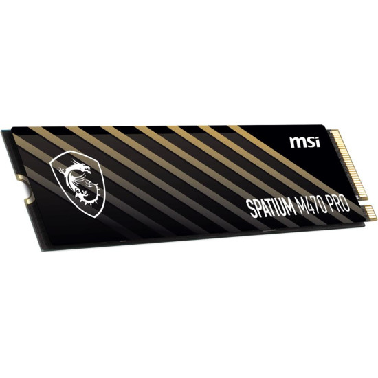 SSD|MSI|SPATIUM M470 PRO|2TB|M.2|PCIe Gen4|NVMe|3D NAND|Write speed 5000 MBytes/sec|Read speed 6000 MBytes/sec|2.15mm|TBW 640 TB|MTBF 150000 hours|S78-440Q990-P83 SSD|MSI|SPATIUM M470 PRO|2TB|M.2|PCIe Gen4|NVMe|3D NAND|Write speed 5000 MBytes/sec|Read speed 6000 MBytes/sec|2.15mm|TBW 640 TB|MTBF 150000 hours|S78-440Q990-P83