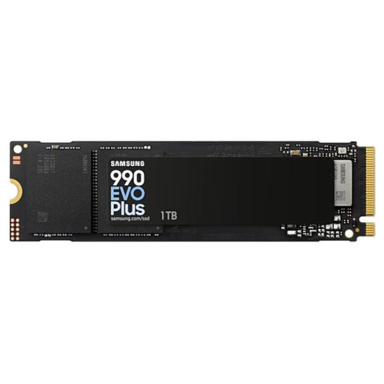 SSD|SAMSUNG|990 EVO Plus|1TB|M.2|PCIe Gen5|NVMe|TLC|Write speed 6300 MBytes/sec|Read speed 7150 MBytes/sec|2.38mm|TBW 1200 TB|MZ-V9S1T0BW SSD|SAMSUNG|990 EVO Plus|1TB|M.2|PCIe Gen5|NVMe|TLC|Write speed 6300 MBytes/sec|Read speed 7150 MBytes/sec|2.38mm|TBW 1200 TB|MZ-V9S1T0BW