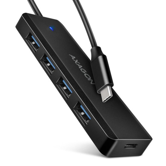 I/O HUB USB-C TRAVEL/0.19M HUE-C1C AXAGON I/O HUB USB-C TRAVEL/0.19M HUE-C1C AXAGON