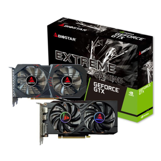 Graphics Card|BIOSTAR|NVIDIA GeForce GTX 1660 TI|6 GB|GDDR6|192 bit|PCIE 3.0 16x|GPU 1500 MHz|Dual Slot Fansink|1xDVI-D|1xHDMI|1xDisplayPort|VN1666TF69