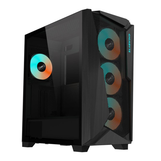 Case|GIGABYTE|C301G V2 BLACK|MidiTower|Case product features Transparent panel|Not included|ATX|EATX|MicroATX|MiniITX|Colour Black|C301GV2 Case|GIGABYTE|C301G V2 BLACK|MidiTower|Case product features Transparent panel|Not included|ATX|EATX|MicroATX|MiniITX|Colour Black|C301GV2