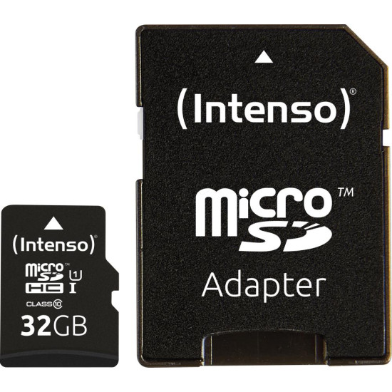 MEMORY MICRO SDHC 32GB UHS-I/W/ADAPTER 3423480 INTENSO MEMORY MICRO SDHC 32GB UHS-I/W/ADAPTER 3423480 INTENSO