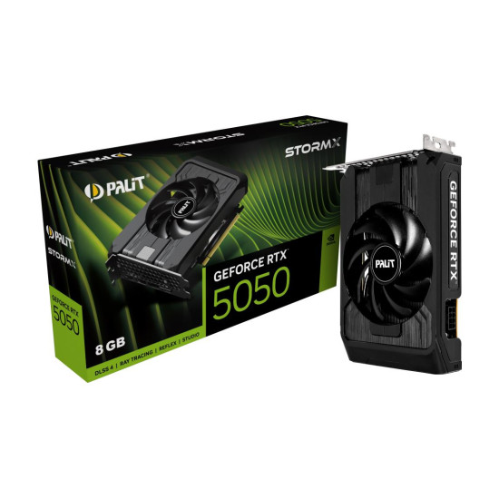 Graphics Card|PALIT|NVIDIA GeForce RTX 5050|8 GB|GDDR6|128 bit|PCIE 5.0 16x|Single Slot Fansink|NE65050019P1-GB2070F Graphics Card|PALIT|NVIDIA GeForce RTX 5050|8 GB|GDDR6|128 bit|PCIE 5.0 16x|Single Slot Fansink|NE65050019P1-GB2070F
