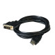 CABLE DVI-D TO HDMI 2M/M/M CAC-1210 CLUB3D CABLE DVI-D TO HDMI 2M/M/M CAC-1210 CLUB3D
