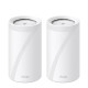 Wireless Router|TP-LINK|Wireless Router|19000 Mbps|Mesh|Wi-Fi 7|2x2.5GbE|1x10GbE|1xSPF+|DHCP|DECOBE85(2-PACK) Wireless Router|TP-LINK|Wireless Router|19000 Mbps|Mesh|Wi-Fi 7|2x2.5GbE|1x10GbE|1xSPF+|DHCP|DECOBE85(2-PACK)