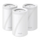 Wireless Router|TP-LINK|Wireless Access Point / Router|3-pack|9300 Mbps|Mesh|Wi-Fi 7|USB 3.0|4x2.5GbE|LAN \ WAN ports 4|Number of antennas 4|DECOBE65(3-PACK) Wireless Router|TP-LINK|Wireless Access Point / Router|3-pack|9300 Mbps|Mesh|Wi-Fi 7|USB 3.0|4x2.5GbE|LAN \ WAN ports 4|Number of antennas 4|DECOBE65(3-PACK)