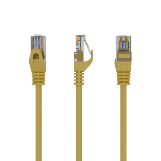 PATCH CABLE CAT6 UTP 2M/YELLOW PP6U-2M/Y GEMBIRD PATCH CABLE CAT6 UTP 2M/YELLOW PP6U-2M/Y GEMBIRD