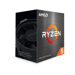 CPU|AMD|Desktop|Ryzen 5|5500|Cezanne|3600 MHz|Cores 6|16MB|Socket SAM4|65 Watts|BOX|100-100000457BOX