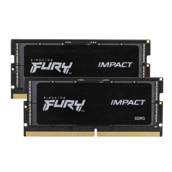 NB MEMORY 64GB DDR5-4800/SO K2 KF548S38IBK2-64 KINGSTON NB MEMORY 64GB DDR5-4800/SO K2 KF548S38IBK2-64 KINGSTON