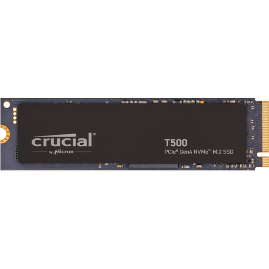 SSD|CRUCIAL|T500|500GB|M.2|PCIe Gen4|NVMe|3D NAND|Write speed 5700 MBytes/sec|Read speed 7200 MBytes/sec|TBW 300 TB|CT500T500SSD8 SSD|CRUCIAL|T500|500GB|M.2|PCIe Gen4|NVMe|3D NAND|Write speed 5700 MBytes/sec|Read speed 7200 MBytes/sec|TBW 300 TB|CT500T500SSD8