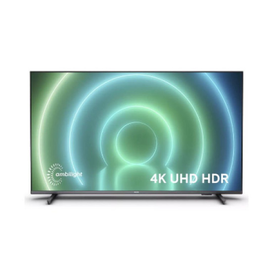 Philips 4K UHD LED Android™ TV 50" 50PUS7906/12 3-sided Ambilight 3840x2160p HDR10+ 4xHDMI 2xUSB LAN WiFi DVB-T/T2/T2-HD/C/S/S2, 20W