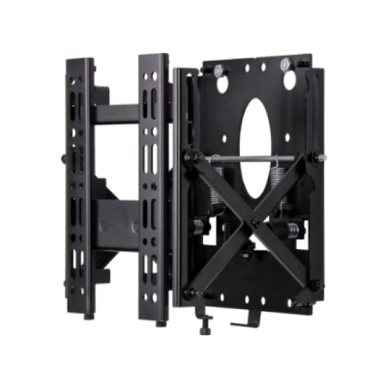 Pop-Out Flat Screen Wall Mount, Max load: 25kg, VESA® & non-VESA fixings: 75 x75 up to 200 x 200, Suitable for landscape or portrait screen mounting