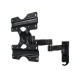 B-TECH Ventry BTV504 - Mounting kit (wall mount, double swing arm) - for flat panel - black - screen size: up to 42" - wall-mountable