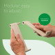 Laptop and tablet stand R-Go Treepod, ergonomic and modular, adjustable, biobased