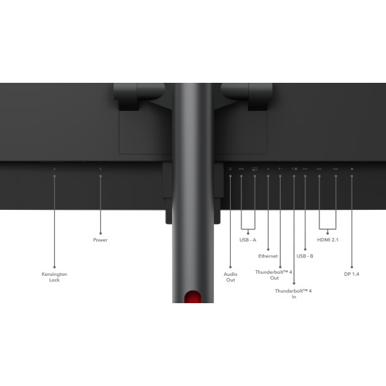 Lenovo ThinkVision P49w-30 LED display 124.5 cm (49") 5120 x 1440 pixels DQHD Black Lenovo ThinkVision P49w-30 LED display 124.5 cm (49") 5120 x 1440 pixels DQHD Black