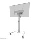 NEOMOUNTS BY NEWSTAR SELECT MOBILE DISPLAY FLOOR STAND (32-75") 10 CM. WHEELS WHITE NEOMOUNTS BY NEWSTAR SELECT MOBILE DISPLAY FLOOR STAND (32-75") 10 CM. WHEELS WHITE