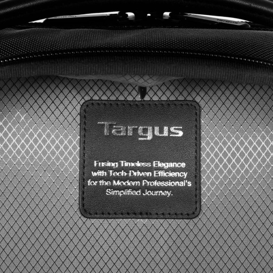 Targus HeritageLuxe backpack Travel backpack Black Polyester Targus HeritageLuxe backpack Travel backpack Black Polyester