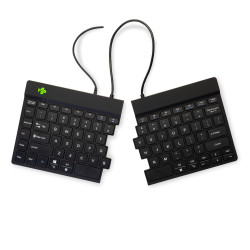 Ergonomic keyboard R-Go Split Break v2 with break software, ergonomic split keyboard, QWERTY (US), Wired, black Ergonomic keyboard R-Go Split Break v2 with break software, ergonomic split keyboard, QWERTY (US), Wired, black