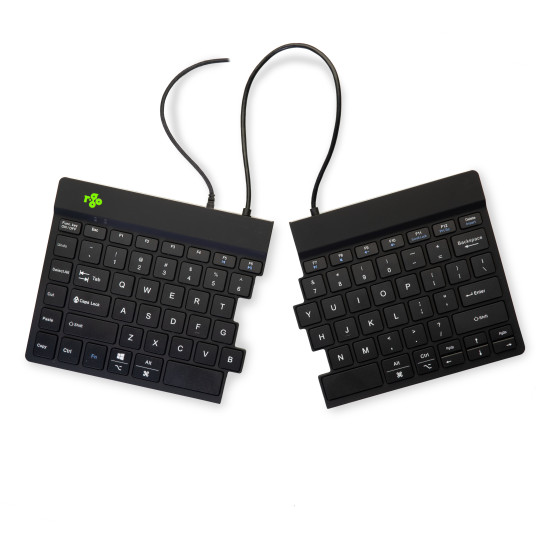 R-Go Tools Ergonomic keyboard R-Go Split Break v2 with break software, ergonomic split keyboard, QWERTY (US), Wired, black R-Go Tools Ergonomic keyboard R-Go Split Break v2 with break software, ergonomic split keyboard, QWERTY (US), Wired, black