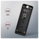 Axagon EEM2-20G NVMe-SSD-Gehäuse USB-C 3.2 20 Gbps 2230 - 2280 - schwarz SSD enclosure Black M.2 Axagon EEM2-20G NVMe-SSD-Gehäuse USB-C 3.2 20 Gbps 2230 - 2280 - schwarz SSD enclosure Black M.2