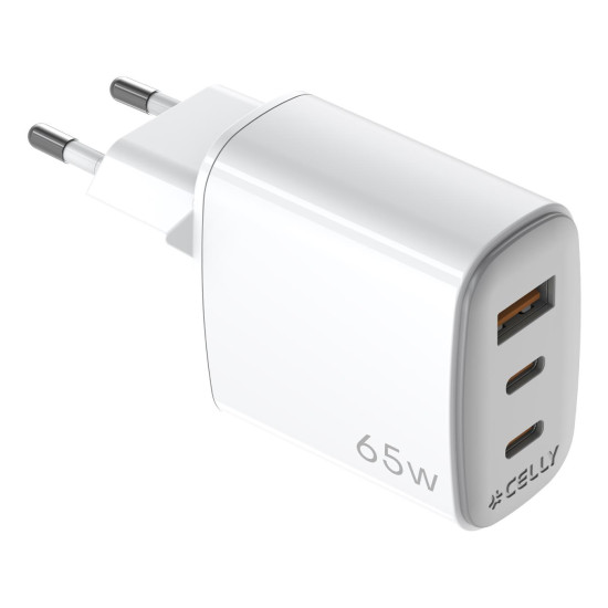 CELLY UP TC 1 USB 2 USB-C 65W WH CELLY UP TC 1 USB 2 USB-C 65W WH