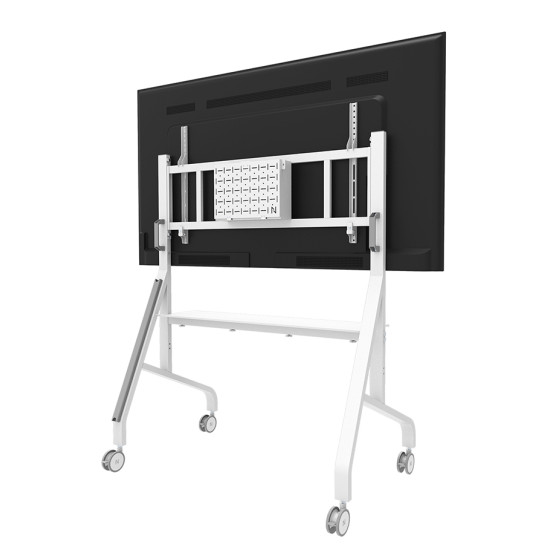Neomounts FL50-575WH1 TV trolley 65-110" - fast installation - TÜV Neomounts FL50-575WH1 TV trolley 65-110" - fast installation - TÜV